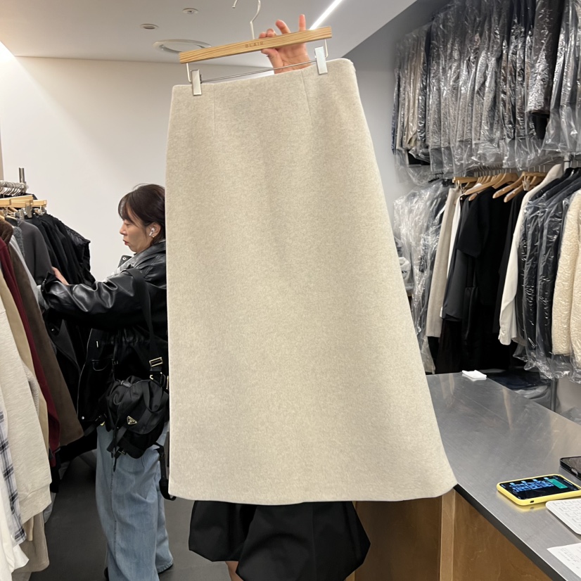 BLAIR seoul韩国代购㊣女装新品25秋冬人气休闲真品推荐长裙