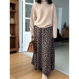 休闲真品推荐 新款 25秋冬长裙双层 ot东大门㊣直邮女装 KIND