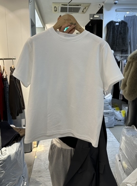 HABLE韩国直邮㊣女装新款25秋冬推荐真品人气休闲时尚T恤双面