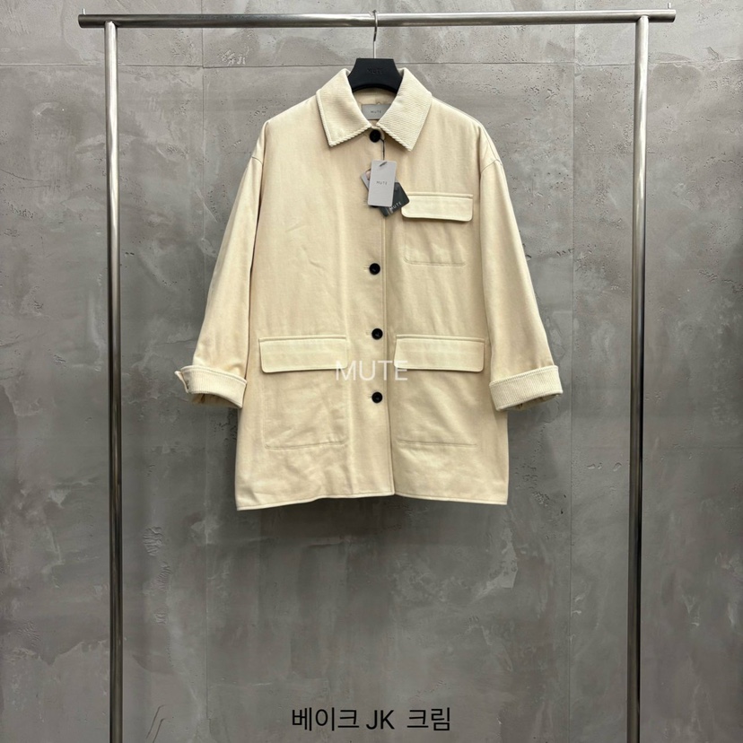 MUTE韩国直邮㊣女装新品推荐热卖人气25秋冬时尚中长款大衣