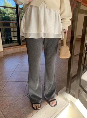 MELLOUNGE-2件起㊣韩国直邮实拍女士新款时尚热卖26春夏休闲裤