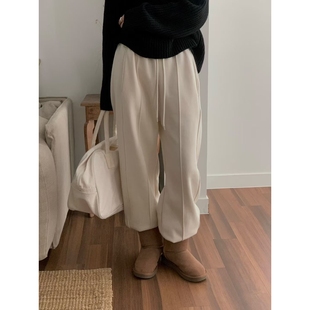 25秋冬真品休闲裤 LURE韩国直邮㊣女装 人气推荐 休闲热卖 新品