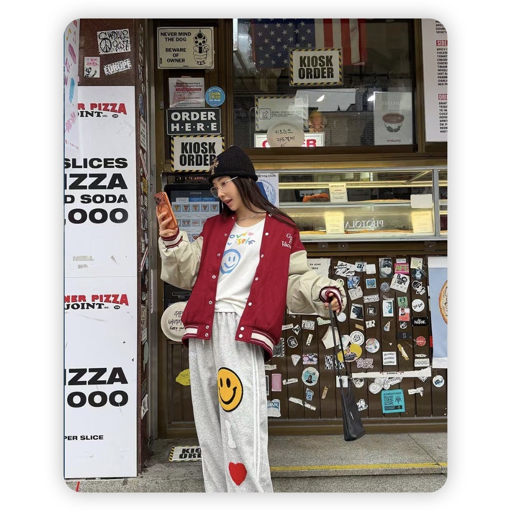 ANNA-P东大门㊣实拍女装新款时尚推荐热卖25秋冬人气夹克棉