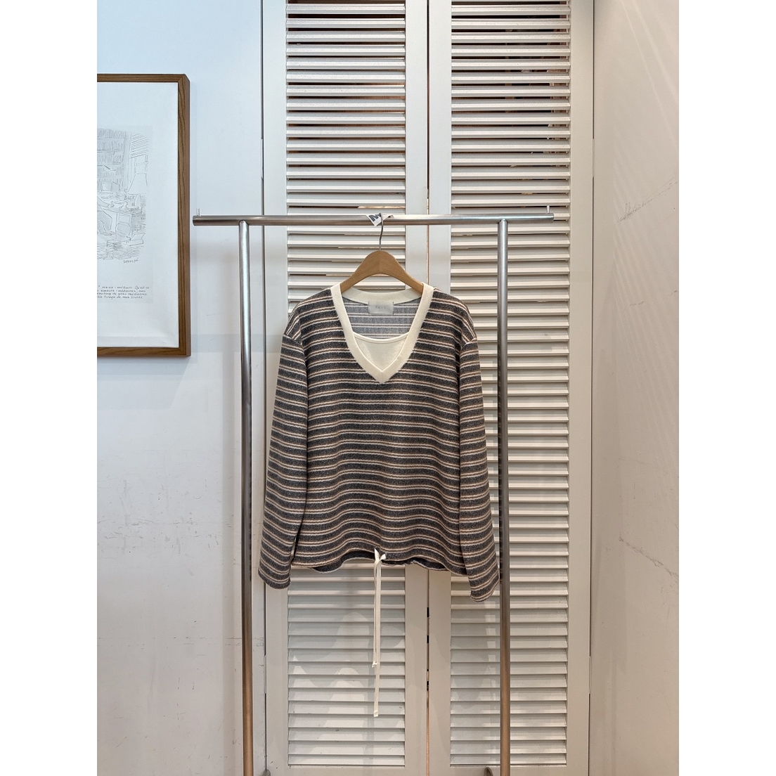 FAVE-L东大门㊣代购女士新款推荐休闲时尚25秋冬真品人气卫衣