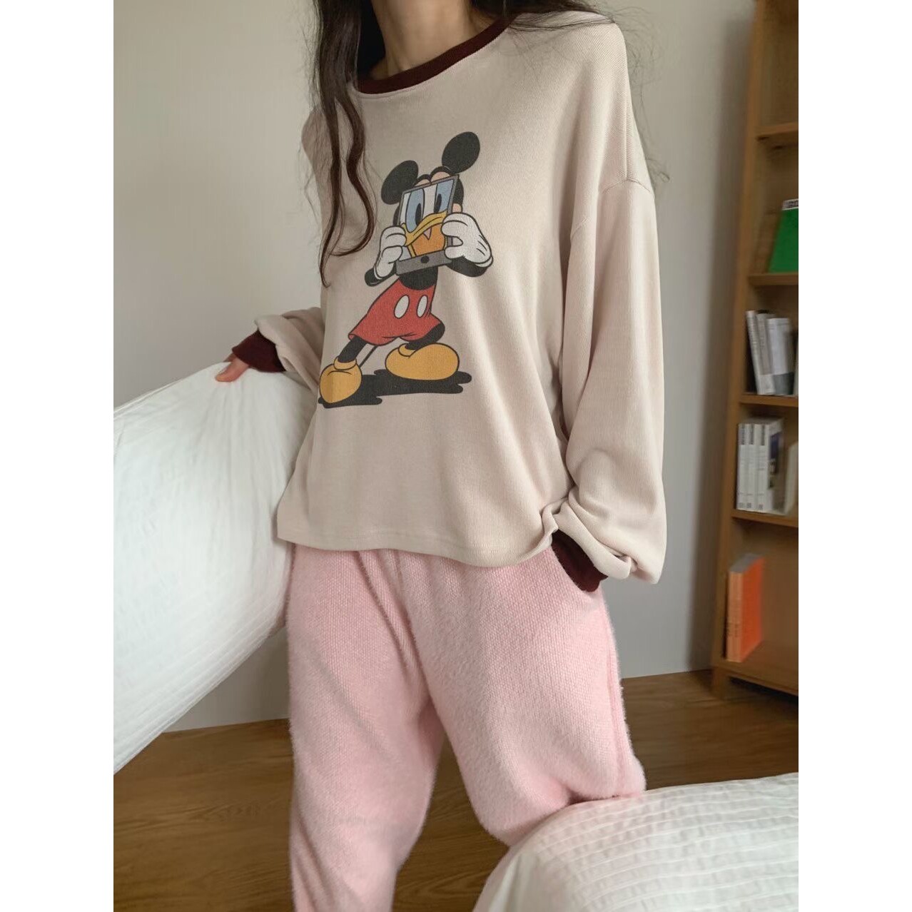 RAMIJ-T韩国直邮㊣女士新款真品时尚人气休闲热卖推荐长袖T恤