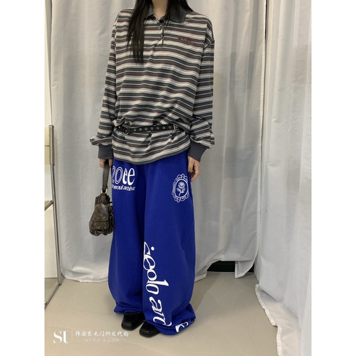 Seolo seoul㊣东大门代购女士26秋冬新品真品时尚休闲裤运动