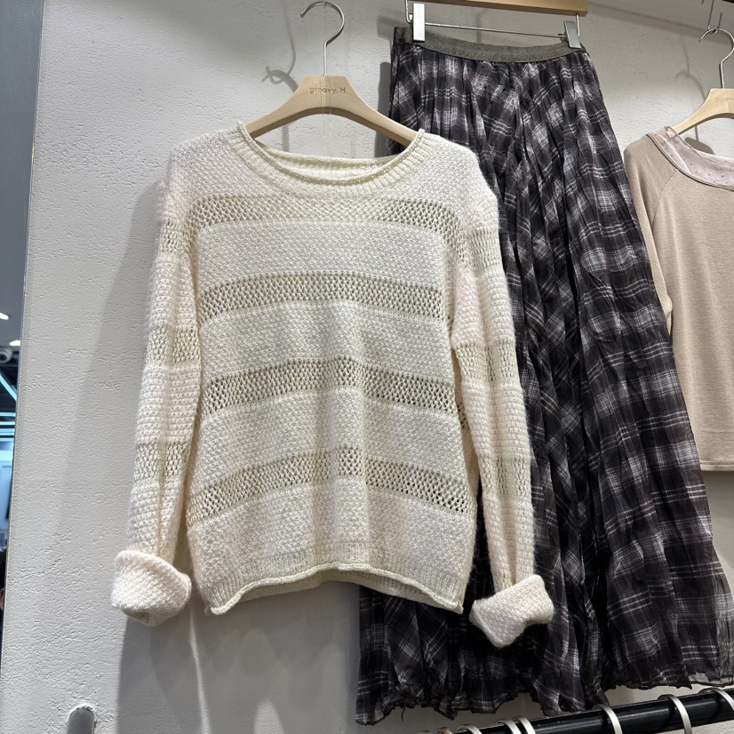 groovy.H/HOLYBANANA东大门㊣实拍女装新款推荐人气针织衫