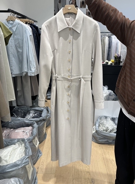 aube nunt韩国代购㊣女装新品休闲真品26春夏连衣裙含腰带