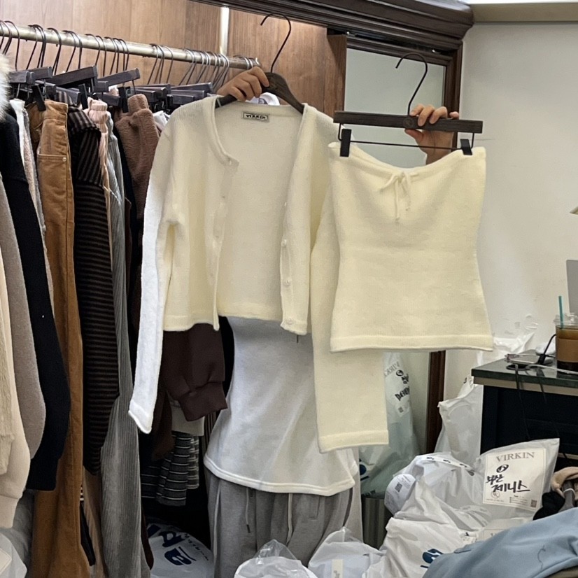 VIRKIN韩国直邮㊣女士新款热卖推荐休闲时尚25秋冬人气套装