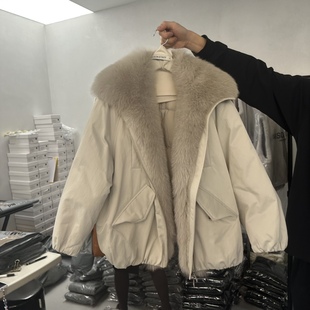 MAISONSTAFF韩国代购㊣女士新品推荐时尚人气短款羽绒服填充