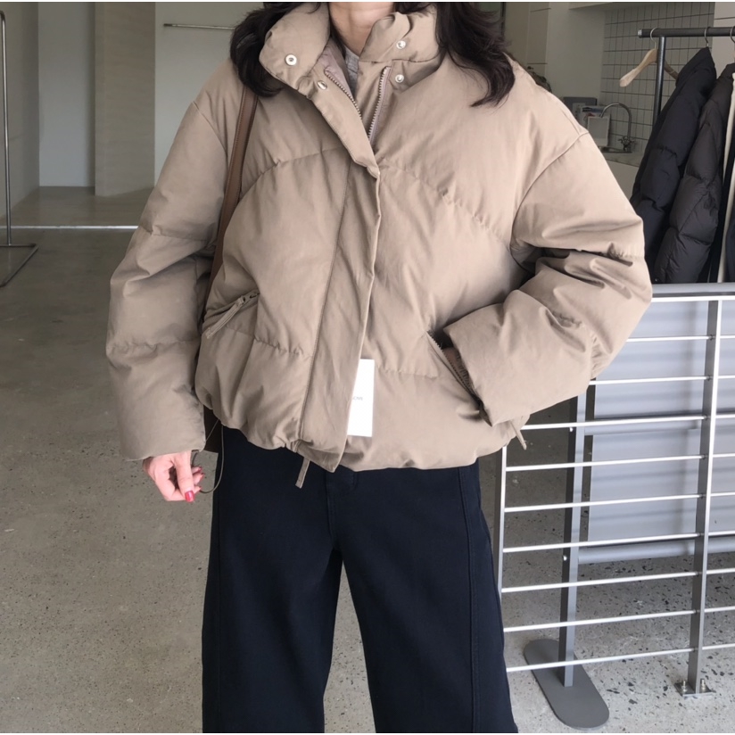 GLAD SOME韩国代购㊣女士新品时尚真品推荐人气短款棉服填充