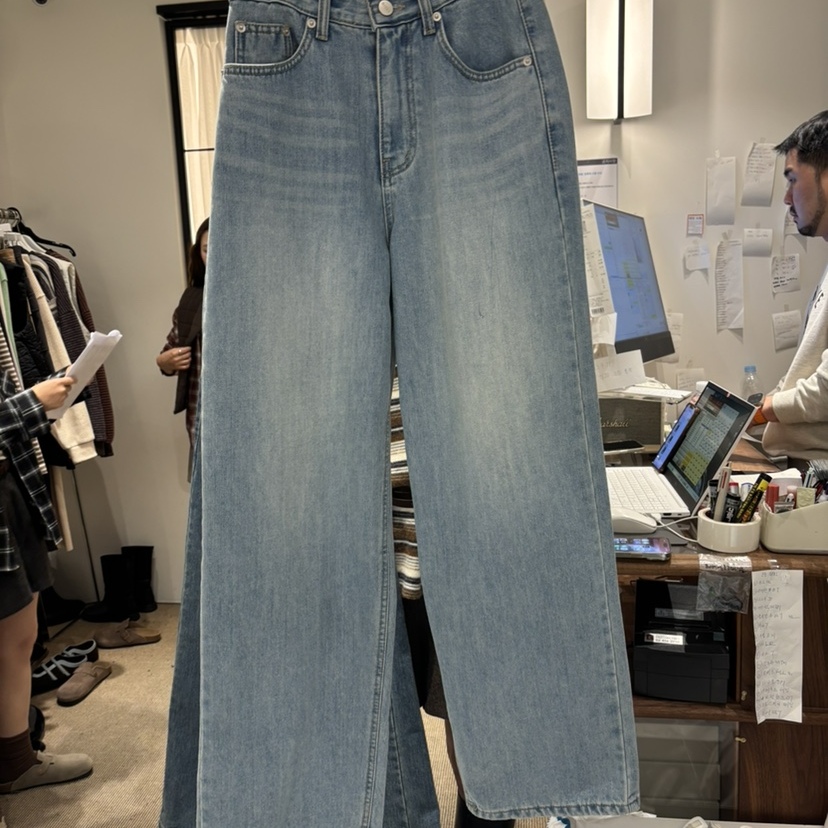 VENIR-a韩国直邮㊣女士新品时尚热卖休闲推荐25秋冬牛仔裤