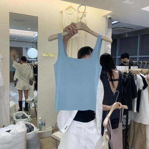 W AND J韩国直邮㊣女装新款人气休闲时尚职业26春夏吊带背心