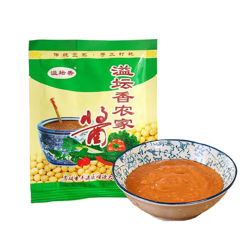 吉林市农家臭大酱溢坛香图片