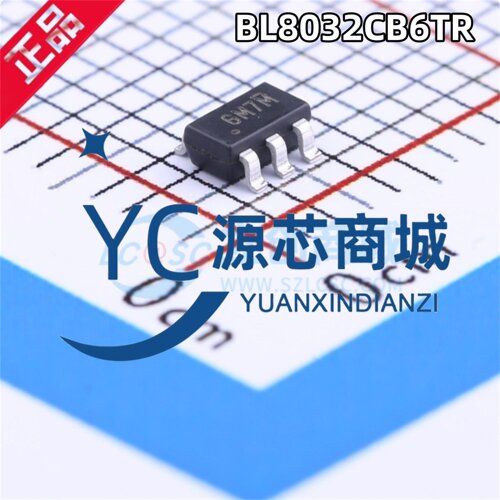 原装正品 BL8032CB6TR 贴片SOT23-6 全新2A 同步整流转换器芯片