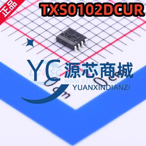 全新原装 TXS0102DCUR 封装 VSSOP-8 转换器/电平移位器芯片