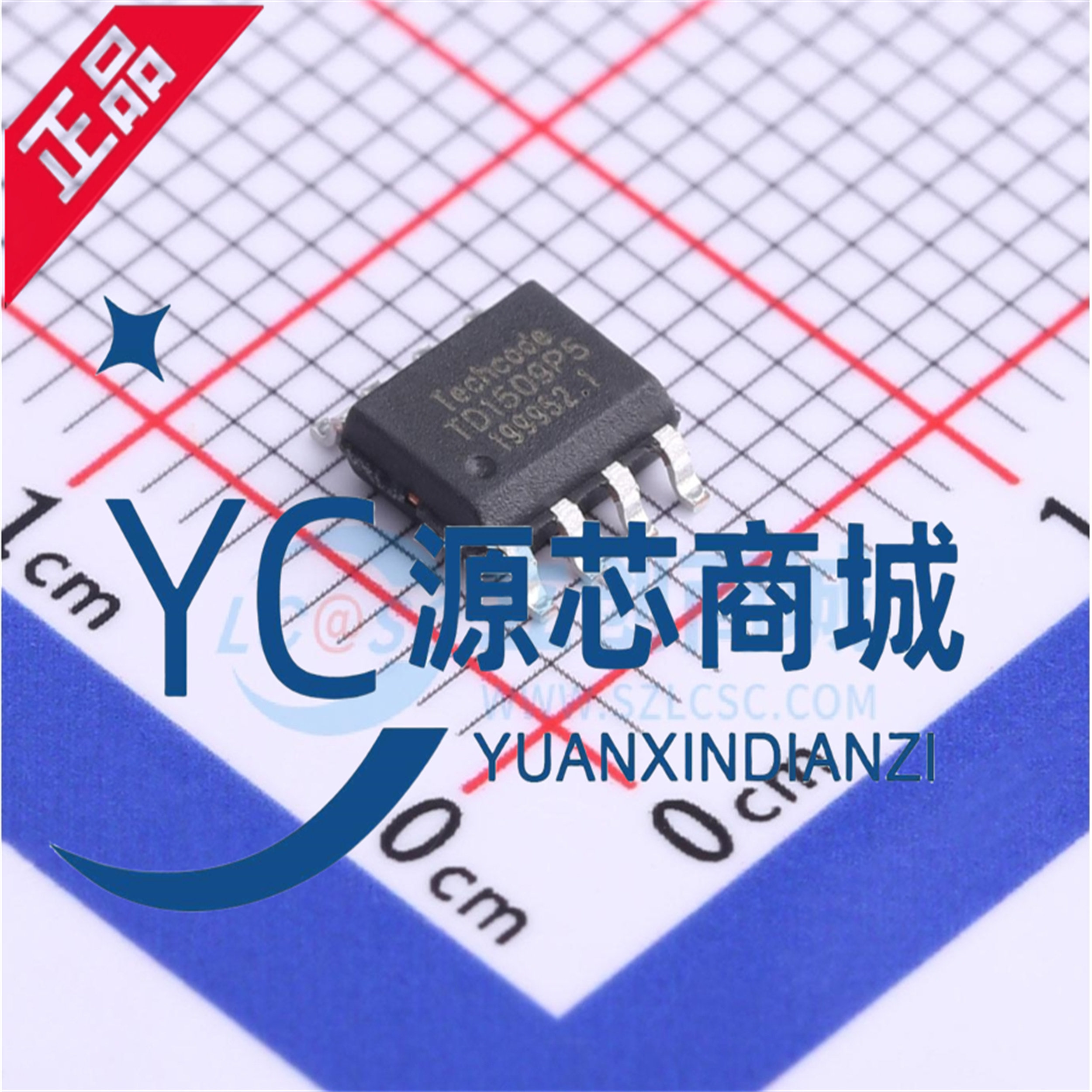 原装正品 TD1509P5 R 封装SOP8 2A电流异步降压DC/DC电源芯片