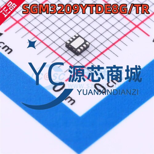 原装正品 SGM3209YTDE8G/TR 贴片TDFN-8L 电荷泵电压转换器芯片