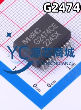 铭普光磁 G2474CE 封装SMD-24P PoE+千兆贴片网络变压器