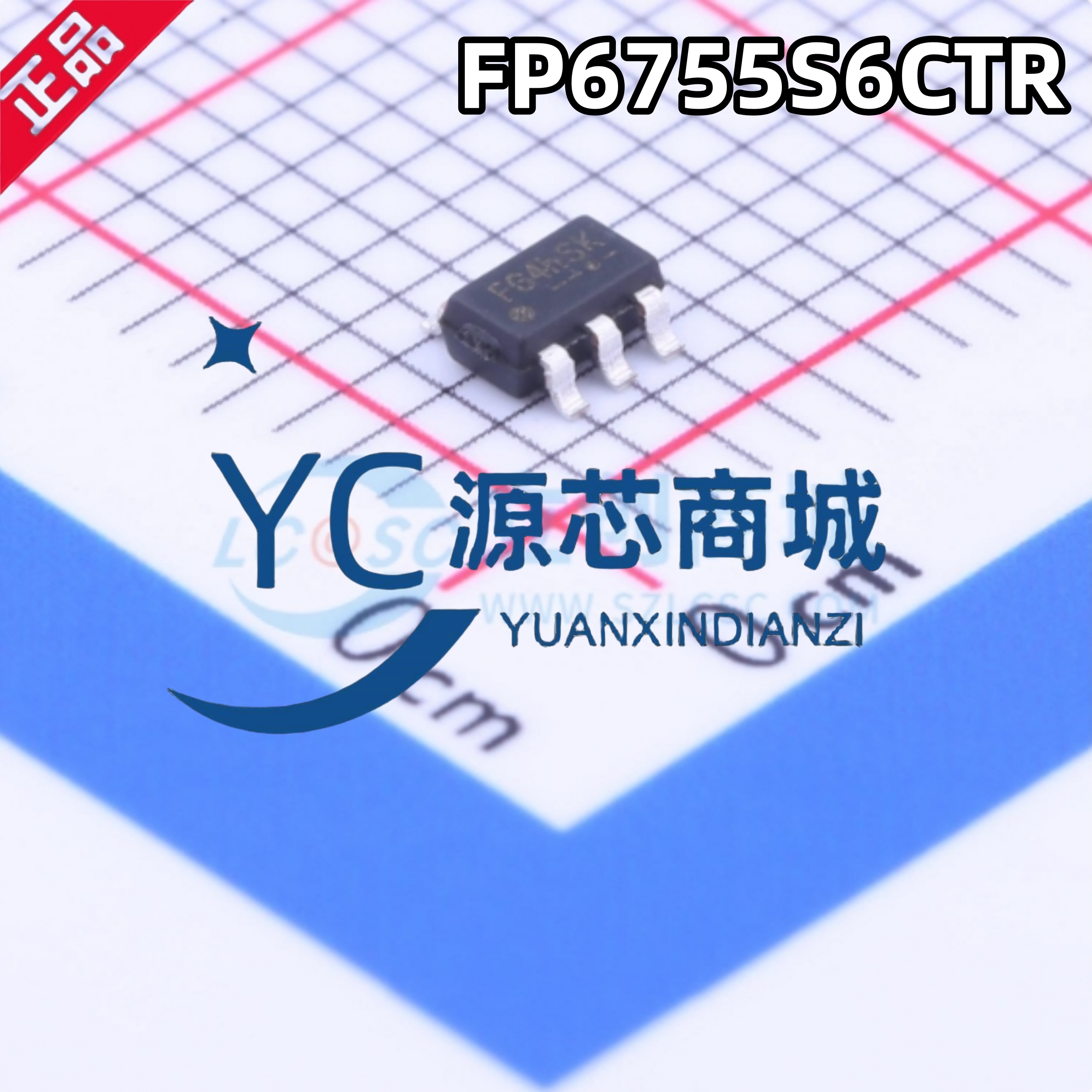 全新原装 FP6755S6CTR 丝印FG4JCK LED驱动器芯片 贴片SOT23-6