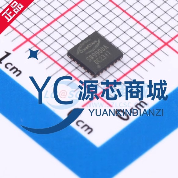 原装正品 SR9900A 封装QFN24 低功耗USB 2.0 以太网控制器芯片