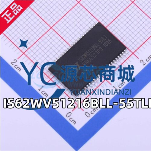 原装正品 IS62WV51216BLL 封装TSSOP-44 RAM静态随机存取存储芯片