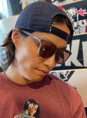 skullrider折叠男太阳眼镜