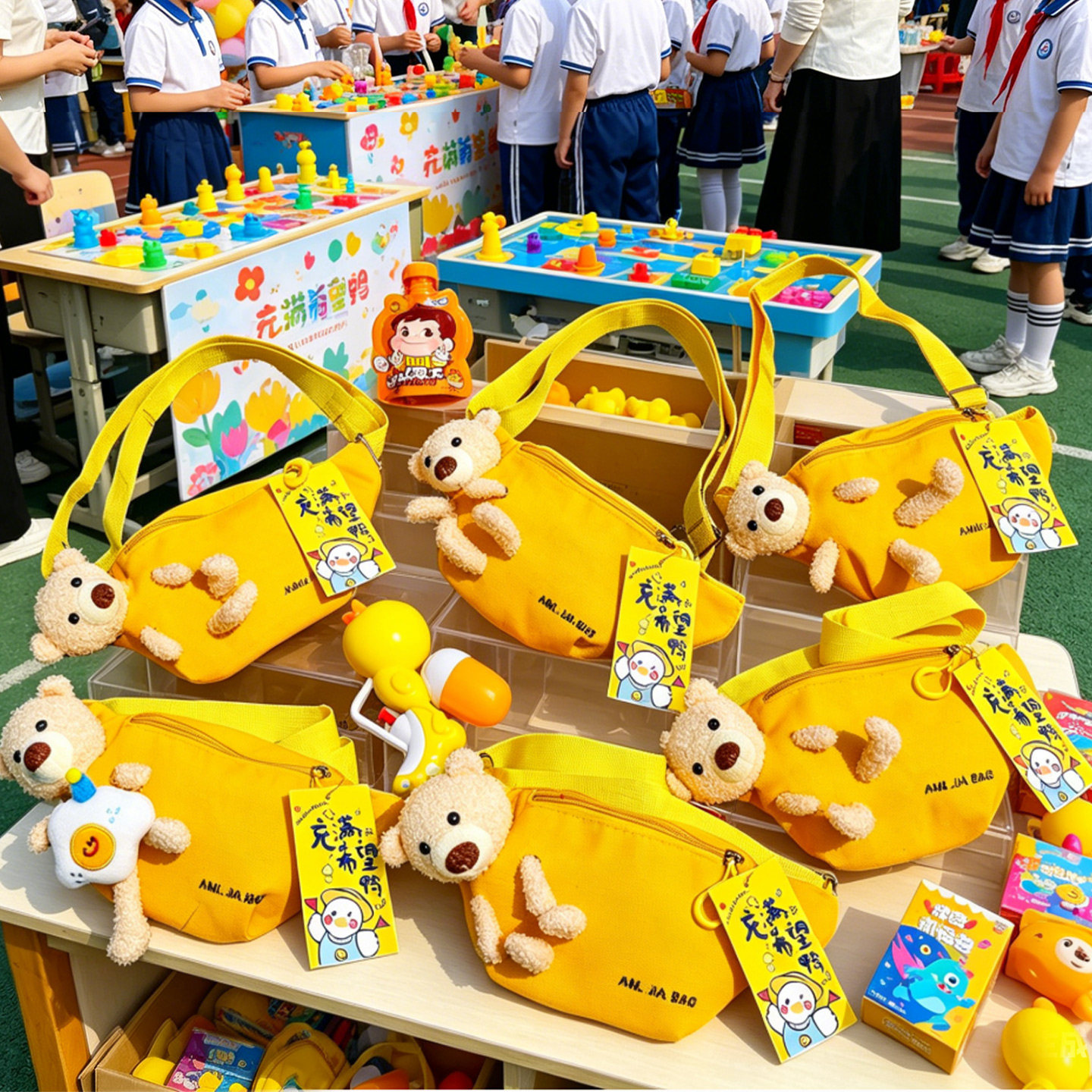 幼儿园毕业季礼物伴手礼创意小熊挂包送全班小学生朋友实用小礼品