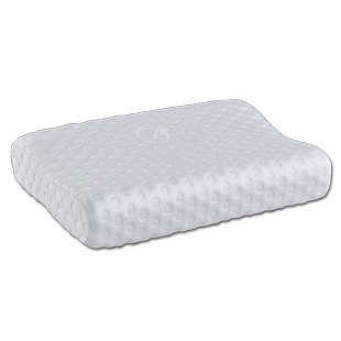 万里长城牌单人成人乳胶枕头生物基零度棉枕头护颈舒适透气礼盒装