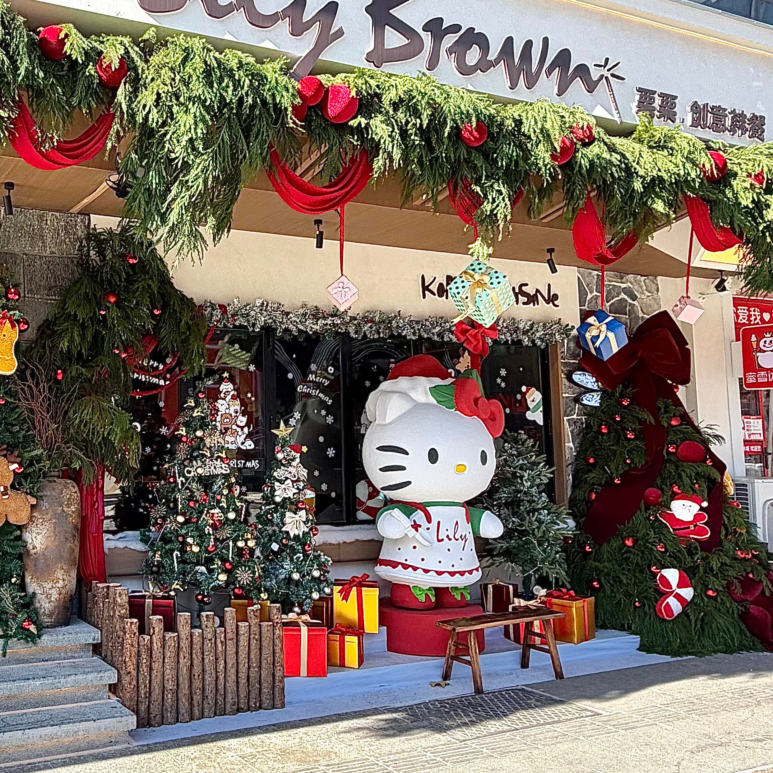 玻璃钢HelloKitty雕塑大摆件定制