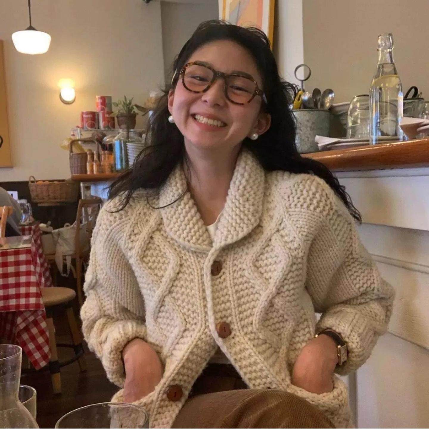 重工九股山羊绒开衫女2026秋冬新款宽松短款加厚麻花针织毛衣外套,女装/女士精品,羊绒衫,淘宝优惠券,粉丝福利购,淘宝优惠卷