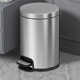 不锈钢垃圾桶家用客厅轻奢卫生间厕所厨房卧室大容量带盖脚踏式