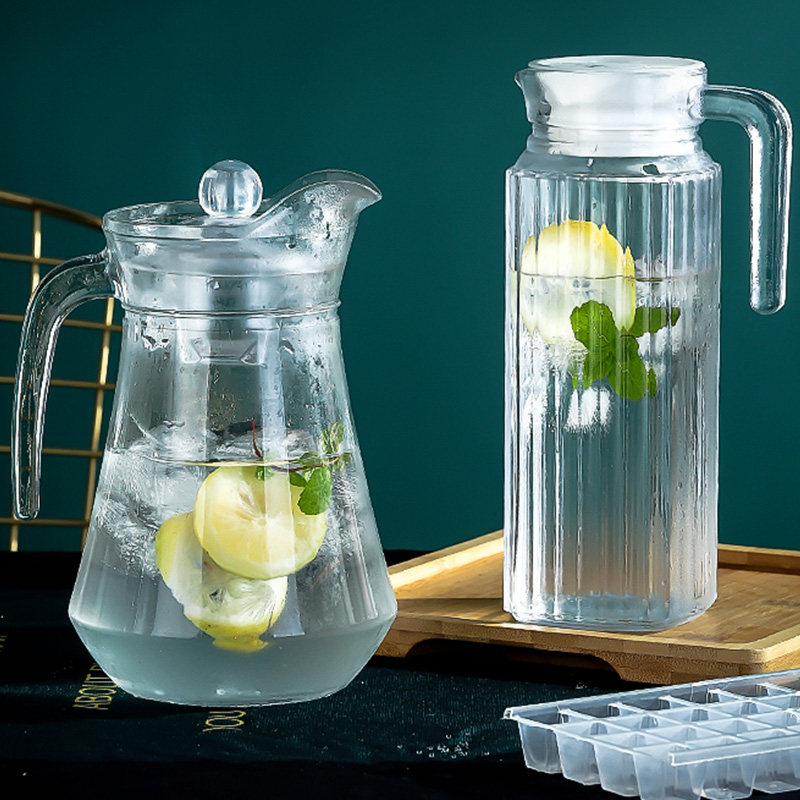 加厚玻璃大容量凉水壶扎壶啤酒壶