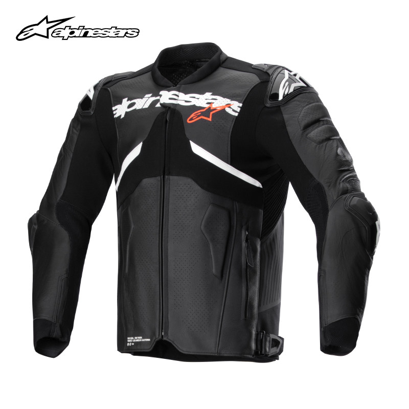 a星皮衣摩托车牛皮防摔皮夹克ATEM v5 赛道专业赛车服男骑士装备