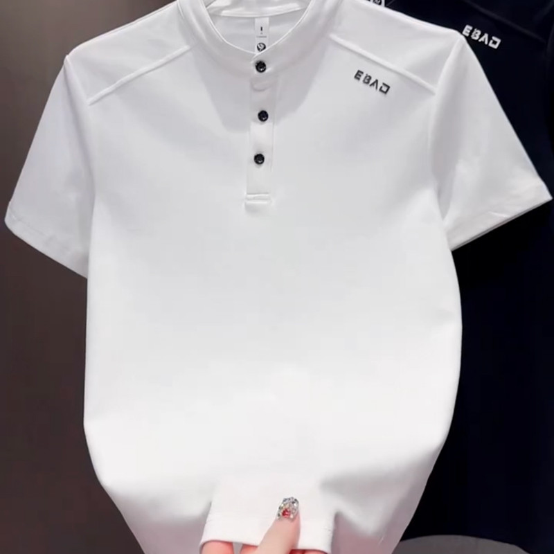 2025夏季新款男士时尚休闲短袖