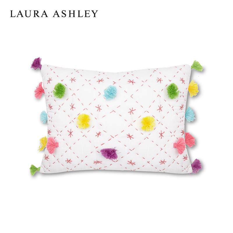 Laura Ashley罗兰爱思  奈拉五彩纯棉含芯靠枕枕头床头靠靠垫抱枕|msdalam kategori rumah Fabrik, bantal/bantal - dari Buy2taobao.com untuk memberikan perkhidmatan ejen Taobao profesional membeli