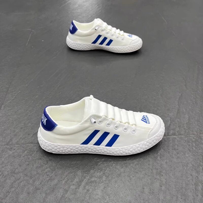 软底低帮布鞋一脚蹬百搭休闲男鞋