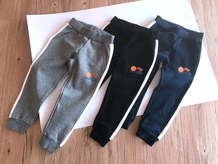 外贸日单春装新款男童装 纯棉健康布弹力休闲长裤 100-140码