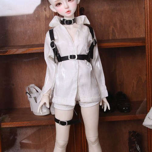 bjd束腰皮条背带劲圈腿环3分4分6分4分bjd皮带朋克风皮带男娃女娃