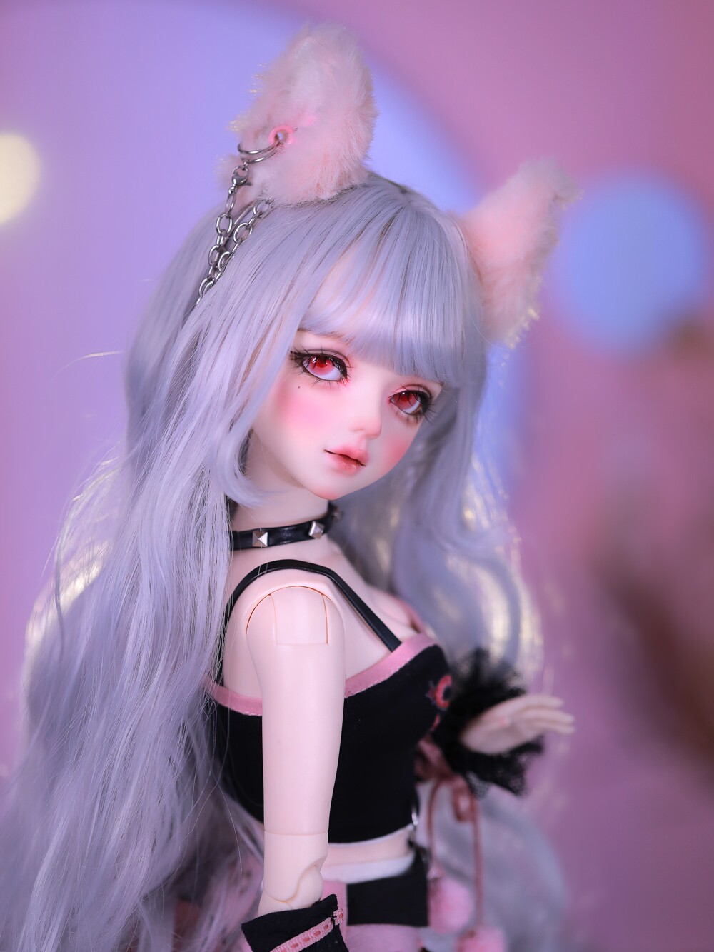 60厘米mjd娃娃3分bjd公主娃娃玩具女孩换装改妆玩偶生日礼物洋娃