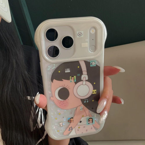 软萌小玉贝壳纹手机壳iPhone