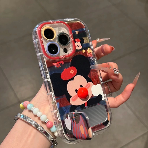 适用iPhone17可爱红鼻子手机壳
