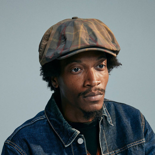 H.W.DOG 日产复古MILLERAIN油棉布狩猎帽报童学生帽男女hwdog