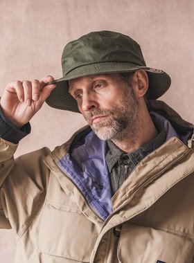 H.W.DOG MOLESKIN BUCKET渔夫帽遮阳户外休闲百搭男女通用hwdog