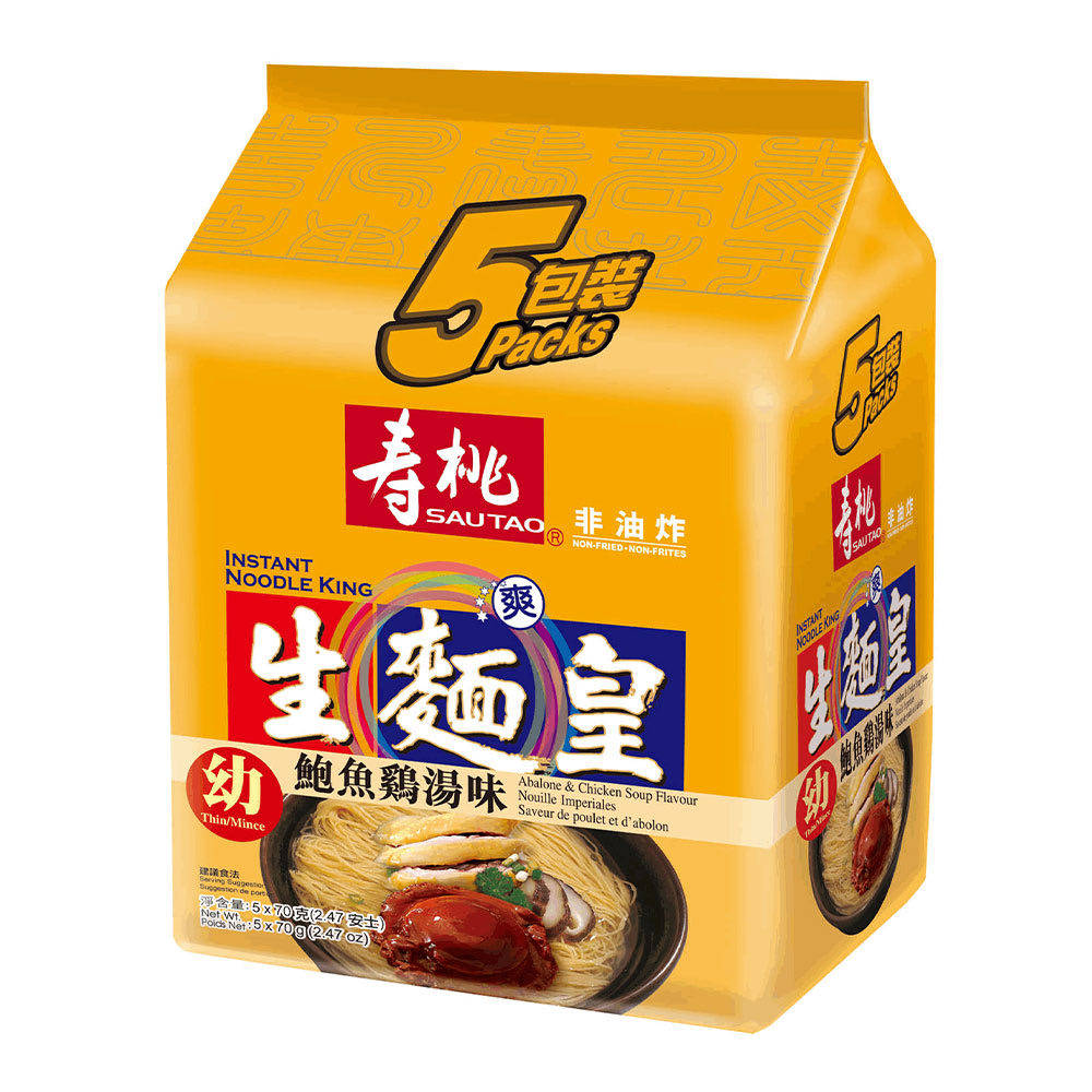 寿桃牌幼面生面皇鲍鱼/龙虾味图片