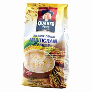 香港代购 进口马来西亚QUAKER桂格 即食多谷类麦片 营养早餐500g