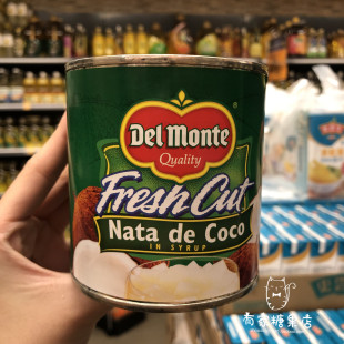 香港超市代購 椰蓉果水果罐頭即食439g 地捫Delmonte 泰國進口