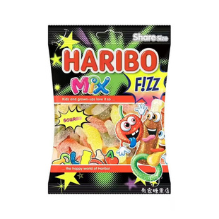 软糖70g 酸沙杂锦橡皮糖 香港代购 进口土耳其Haribo哈瑞宝