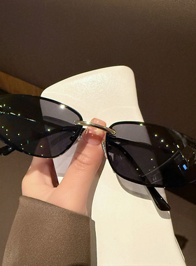 复古浅色太阳眼镜女防紫外线墨镜