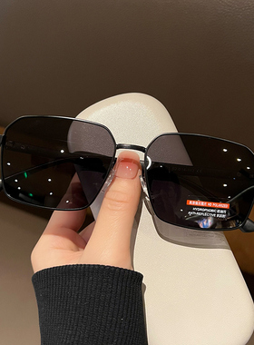 偏光方形复古男士防紫外线太阳镜